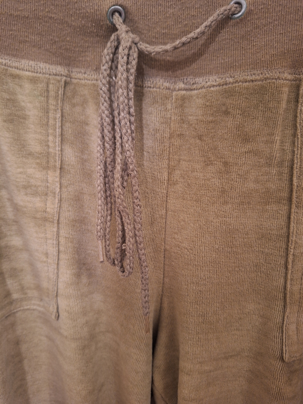 Hale Bob Olive Green Velour Track Jacket with White Stripes - Picture 10 of 11